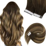 Fita Adesiva Em Extensões De Cabelo Sunny Hair Straight Human Hair