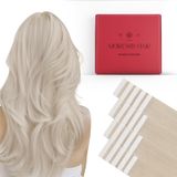 Fita Adesiva Em Extensões De Cabelo Moresoo Blonde 55cm 50g Para Mulheres