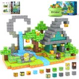 Brinquedos De Construção Gooidea Mine Magworld Magic Enchanted Kids 3+