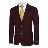 Casaco Esportivo Gluvistaves Classic Fit, Blazer Elástico Masculino