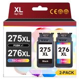 Cartuchos De Tinta Echallenge Pg-275 Xl/cl-276 Xl Para Impressora Canon