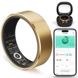 Monitor De Fitness Smart Ring Yuluckgo Health Tracker Dourado
