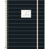 Agenda Espiral Planner West Village - 80fls (13,5x19,2cm) - Tilibra - Preto