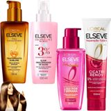 Kit Elseve Sérum Leave In Cicatri Novo Liso Do Sonho Elixir