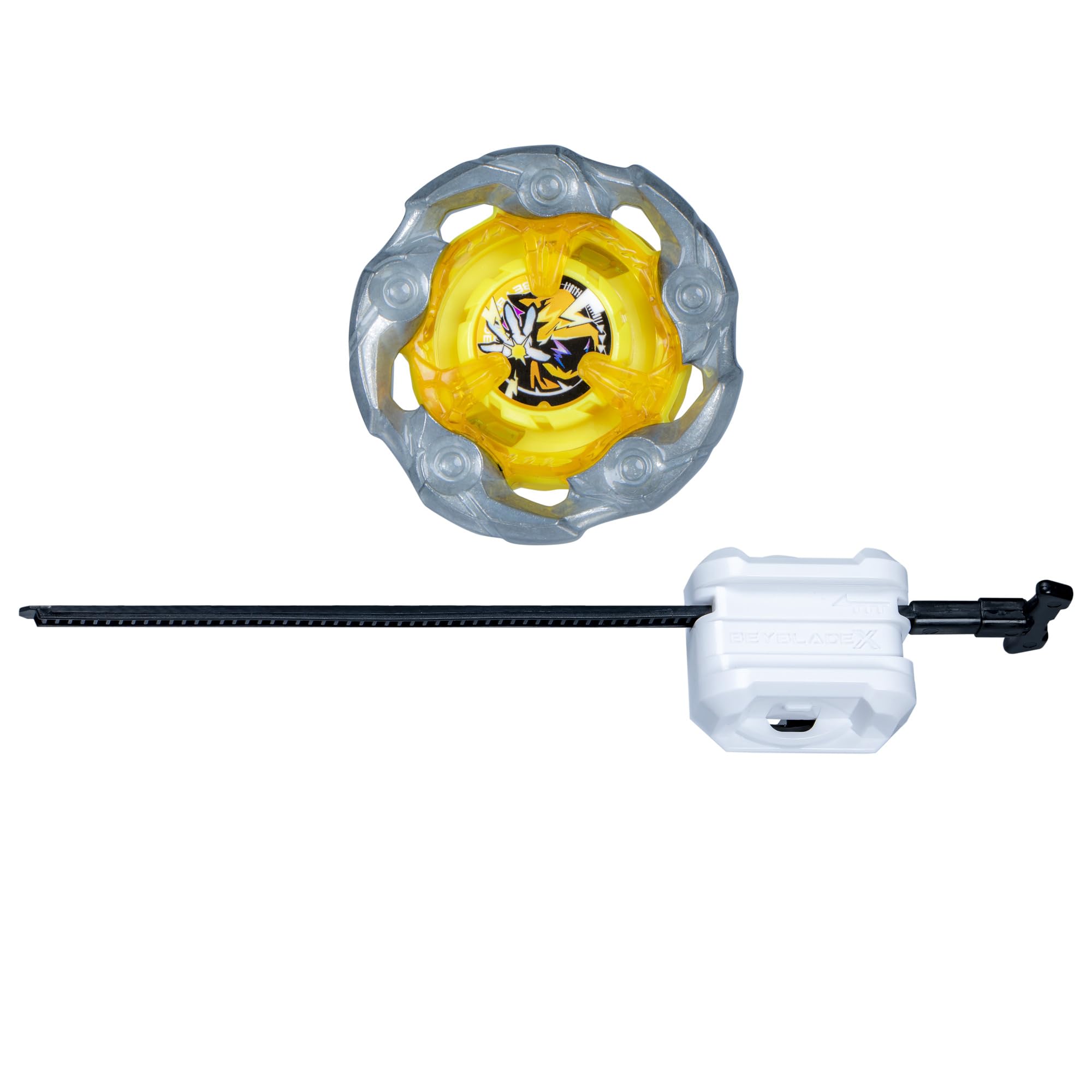 Pacote Inicial Beyblade X Wand Wizard 5-70db Ux Com Launcher 8+
