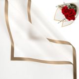 Papel De Embrulho De Flores Nescci Waterproof 20 Folhas (neblina)
