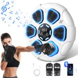 Máquina De Boxe Nicebook Music Punching Training Com Luvas