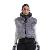 Jaqueta De Esqui De Neve Gsou Snow Faux Fur Winter Women Outdoor