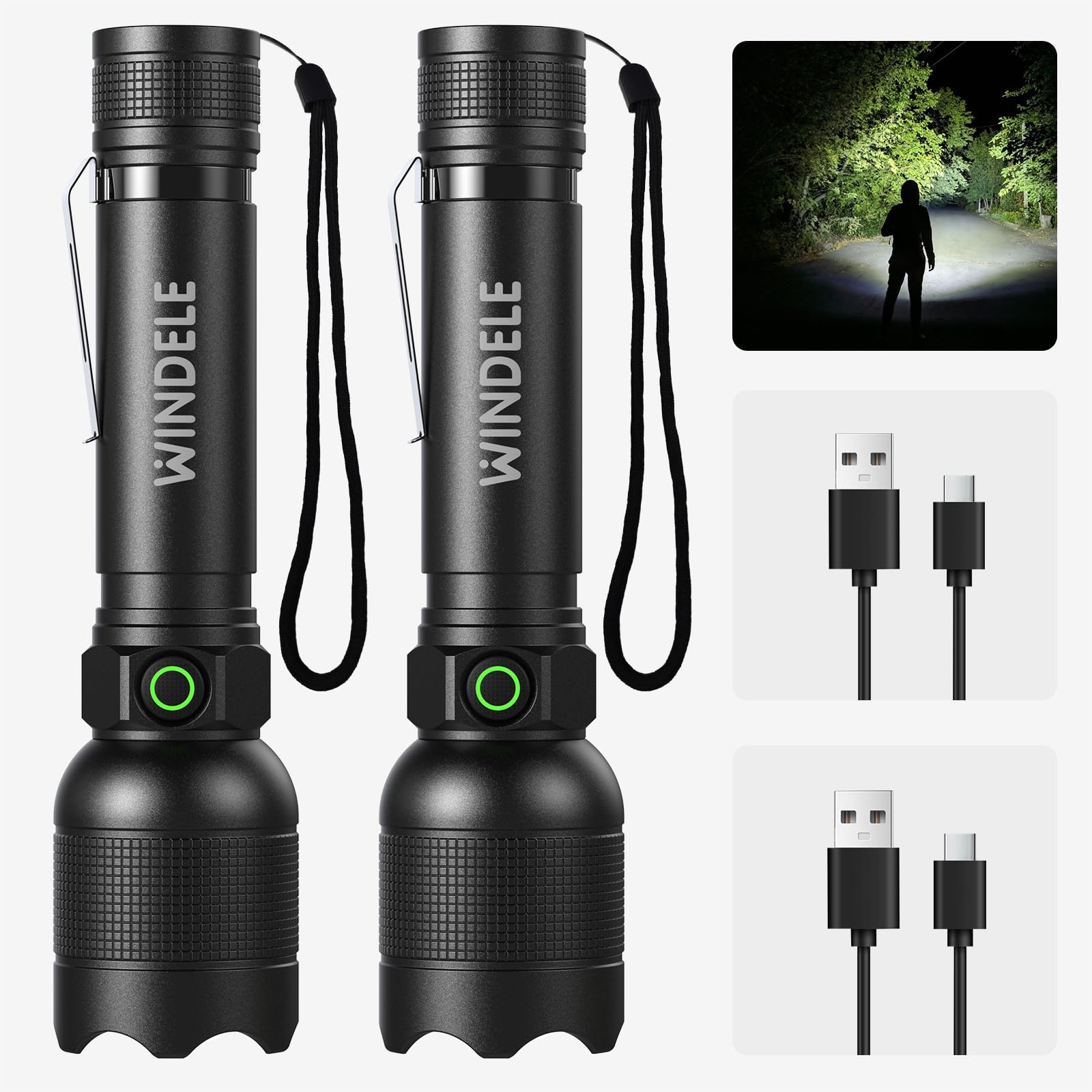 Lanterna Windle Super Bright 990.000 Lumens Waterproof