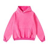 Moletom Masculino De Grandes Dimensões Com Capuz Hathne Vintage Rose M
