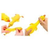 Pato Patinho Indestrutivel Puxa Anti Stress Macio Ansiedade
