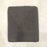 Peseira Decorativa Tricot Bambu 80 X 220 Decortrico Grafite