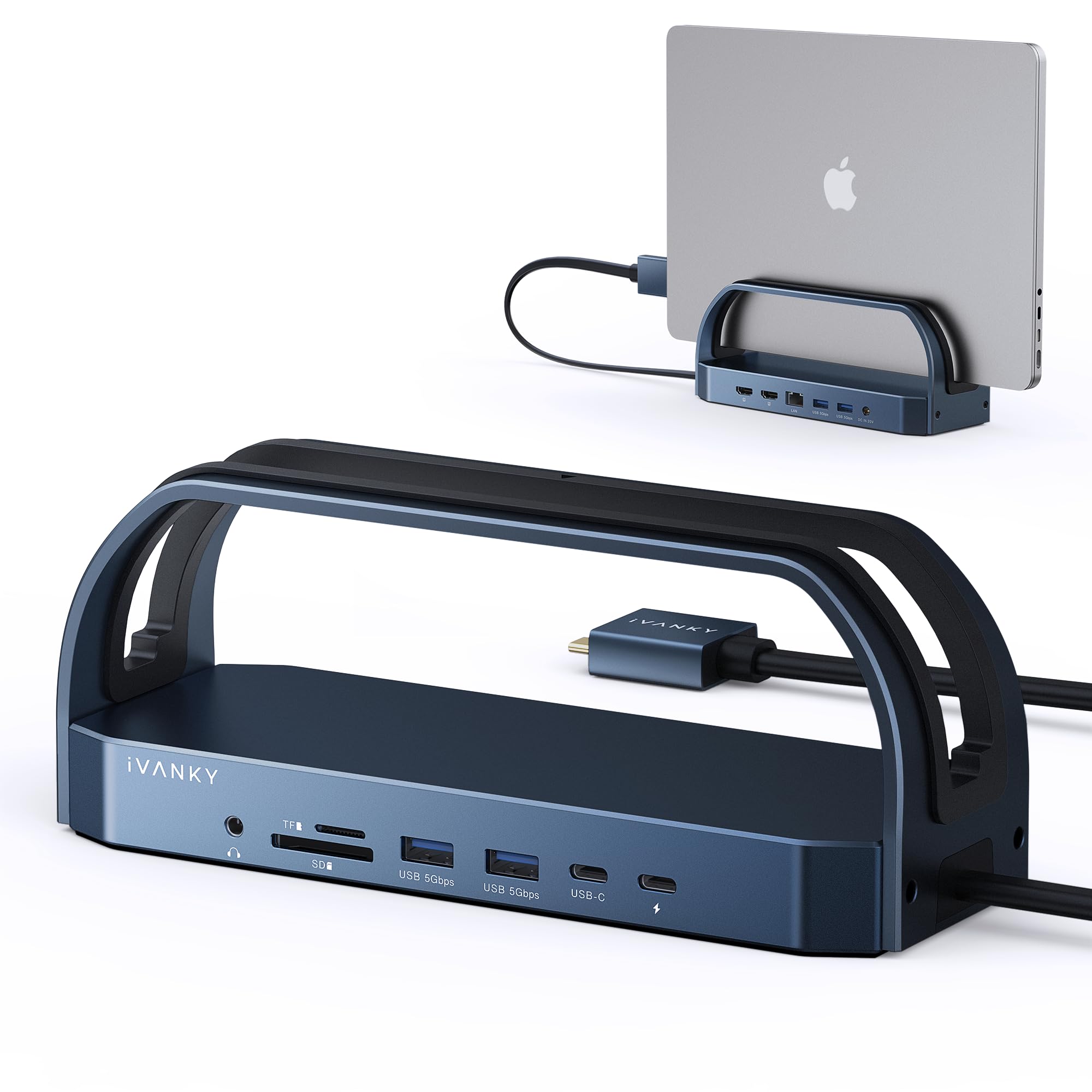 Estação De Encaixe Ivanky Fusiondock 2 Vertical Para Macbook Pro