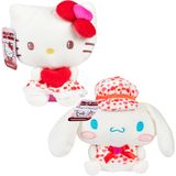 Brinquedo De Pelúcia Jazwares Hello Kitty E Cinnamoroll, Pacote Com 20 Cm
