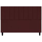 Cabeceira Para Cama King 195 Cm Elen Suede Bordô Suede