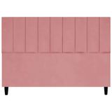 Cabeceira Para Cama King 195 Cm Elen Suede Rosê Suede