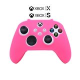 Capa Controle Xbox Series S X Silicone Antiderrapante Rosa