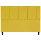 Cabeceira Para Cama King 195 Cm Elen Suede Amarelo Suede