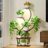 Suporte Para Plantas Evawoo Indoor Com Luzes De Cultivo De 7 Camadas E 47 Cm De Altura