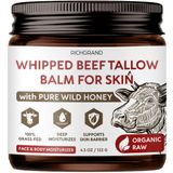 Hidratante Richgrand Beef Tallow, Batido, Alimentado Com Capim, 100% Orgânico