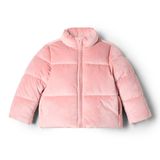 Jaqueta Acolchoada De Veludo Para Meninas Amazon Essentials 18m Rose