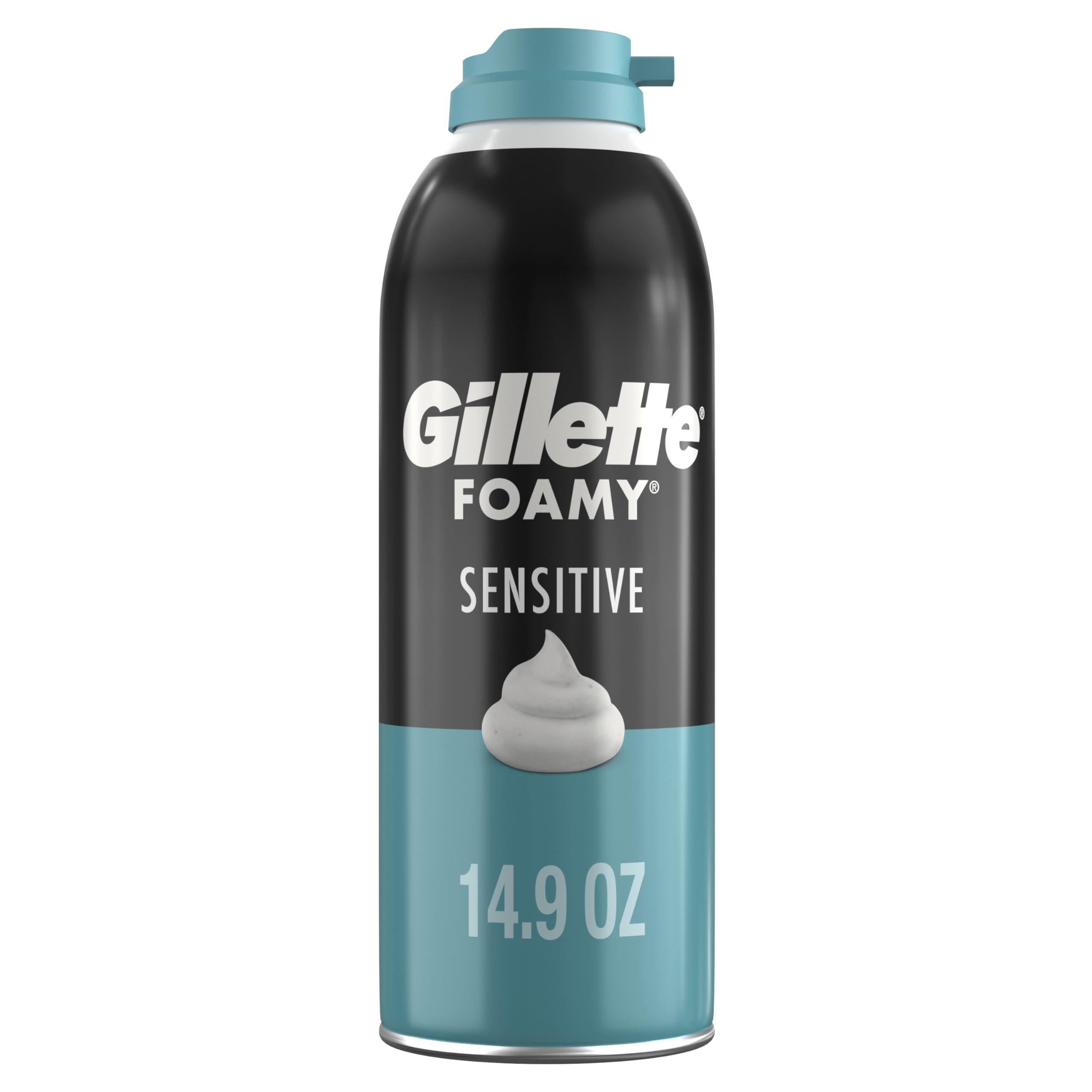 Espuma De Barbear Gillette Foamy Sensitive 440ml Para Homens