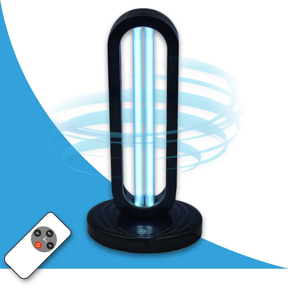 Desinfetante De Luz Uv Uvilizer Tower 38w Com Controle Remoto