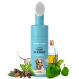Limpador De Patas Para Cães Uroot Clean Sem Enxágue Com Escova De Cerdas