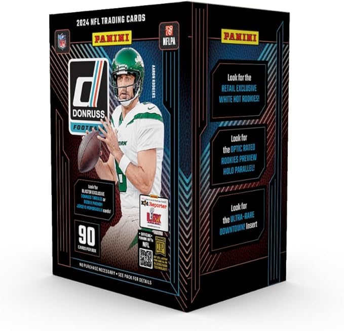 Blaster Box Panini Donruss Football 2024 Com 90 Cartas