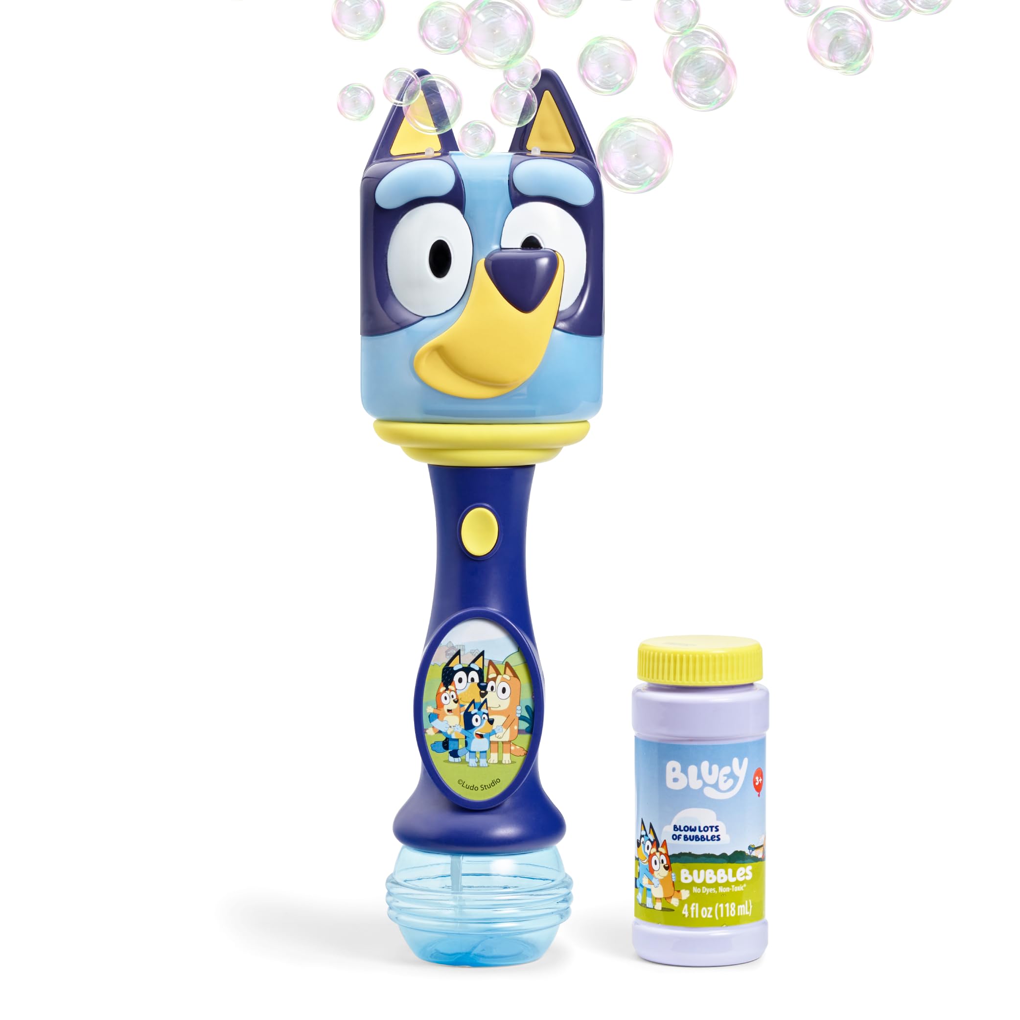 Bubble Wand Musical Kids Bluey Com Luz E Som