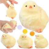 Squishies Toys Hiyzi, Pacote Com 4 Chick Taba Feita À Mão Para Crianças