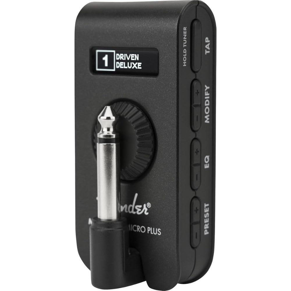 Amplificador De Fone De Ouvido Fender Mustang Micro Plus Com Fones