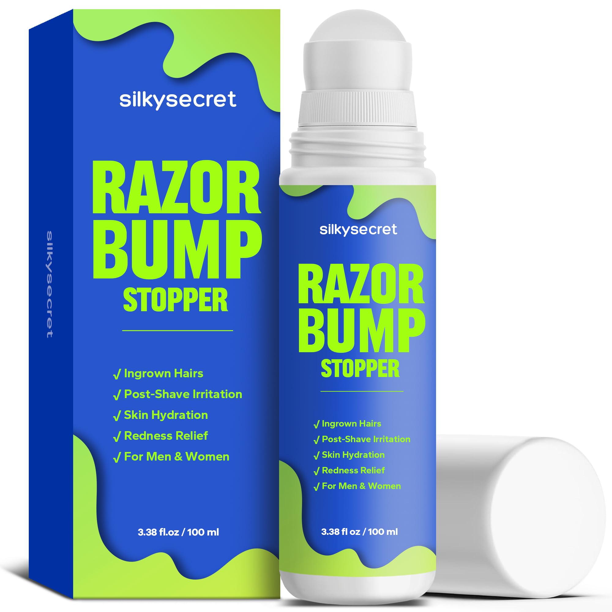 Tratamento De Cabelo Encravado Razor Bump Stopper Silkysecret 100ml