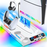Estação De Resfriamento Tokluck Ps5 Com Velocidade Automática De Ventilador Para Todos Os Ps5