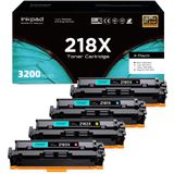 [cartucho De Toner] Pacote Com 4 Unidades De Alto Rendimento Do Inkpad 218x Para Impressora Hp