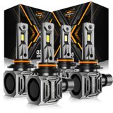 Farol De Neblina Auxbeam 9005 9006 Hb3 Hb4 Utv Atv Offroad X4