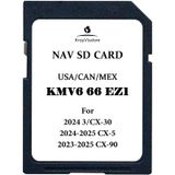 Cartão Sd De Navegação Gps Krayvisdom Compatível Com Cx-5/cx-30/3/cx-90