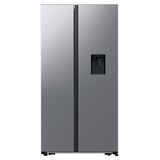 Geladeira Side by Side Samsung RS57 SmartThings Inox com Dispenser de Água, AI Energy Mode e SpaceMax - 560 litros - 110V