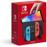 Console Nintendo Switch OLED - Azul e Vermelho Neon