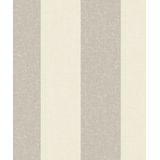 Papel De Parede Icon Listrado Cinza Ic4001