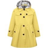 Casaco Impermeável Betusline Girl Windbreaker Com Capuz Amarelo 6-7 Anos