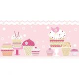 Faixa De Parede Favola 3284 Italy - Tam 5m X 26cm (c X A)