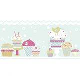 Faixa De Parede Favola 3285 Italy - Tam 5m X 26cm (c X A)