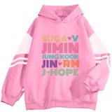 Jaqueta De Suéter Com Capuz Dolpind Kpop Bangtan Boys Para Homens Unissex