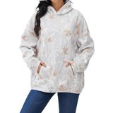 Moletom Com Capuz Missactiver Camo Fleece Para Mulheres/homens
