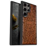 Capa De Telefone Carveit Wood Para Samsung Galaxy S25 Ultra