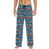 Pijama Pants Ollabaky Christmas Truck Para Homens Com Bolsos M