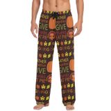 Calças De Pijama Ollabaky Thanksgiving Turkey Maple Para Homens Xl