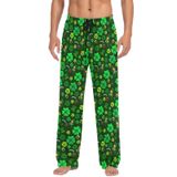 Calças De Pijama Ollabaky St. Patrick&#39;s Day Clover Green Para Homens