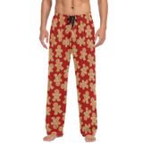 Pijama Bottoms Ollabaky Christmas Gingerbread Para Homens Xl
